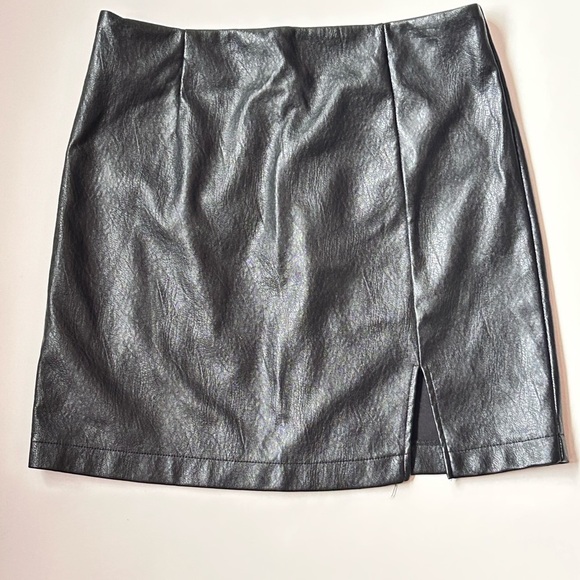 Wild Fable Gray Mini Pencil Skirt with Slit small (I) - Picture 1 of 4